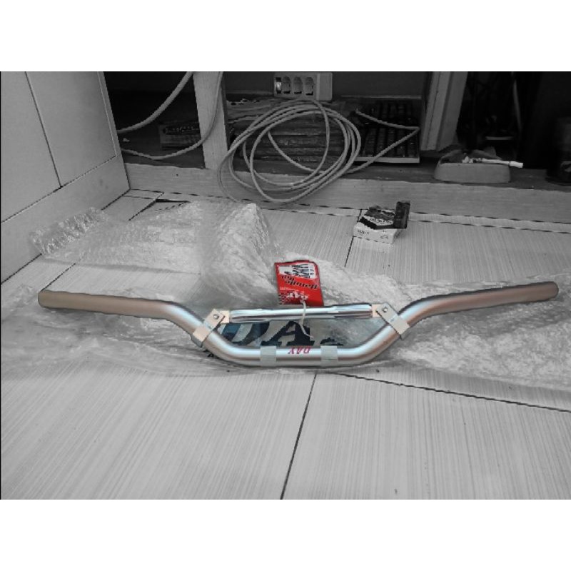 STANG STIR REPLIKA COPY DAYTONA MEREK DAY TIPE LOW SILVER TITANIUM HITAM TEBAL