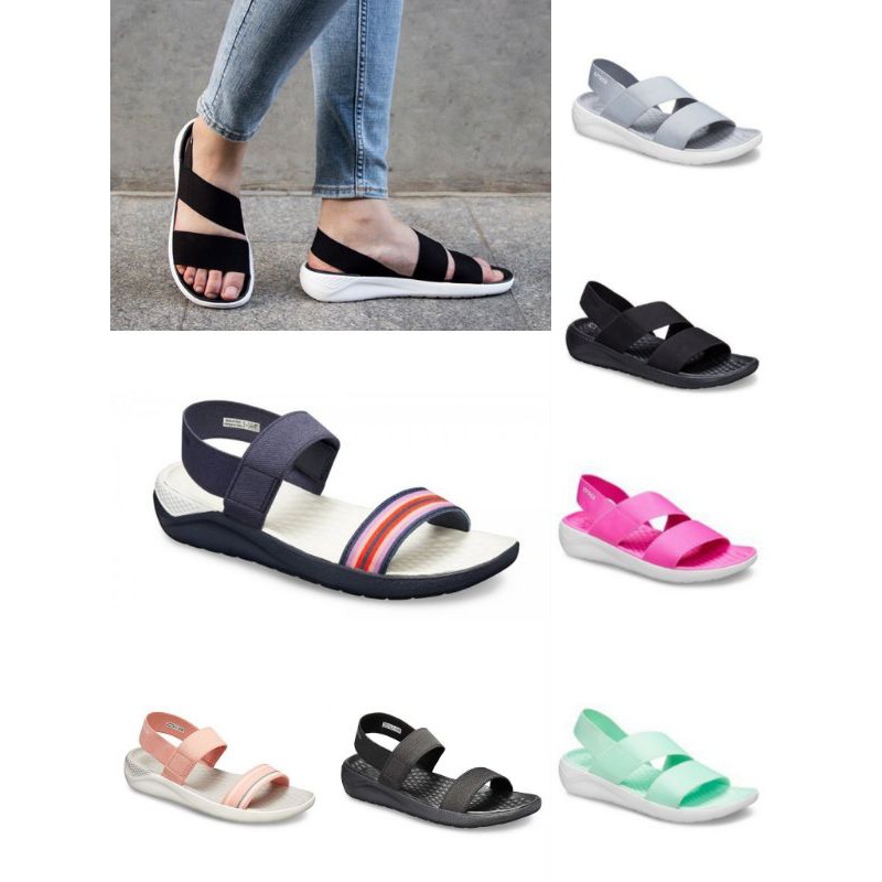 SANDAL CROCS LITERIDE STRETCH STRAP WOMEN