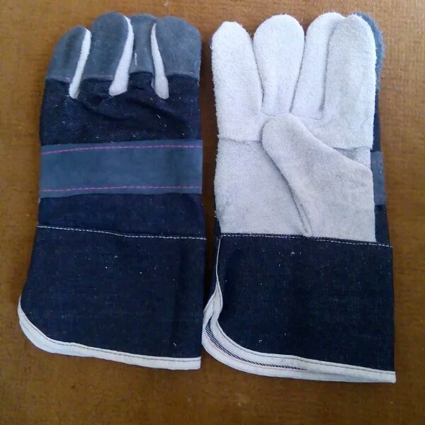 SARUNG TANGAN LAS KOMBINASI CRUSTING WELDING GLOVE KWL CRUSTING/sarung tangan las kombinasi murah