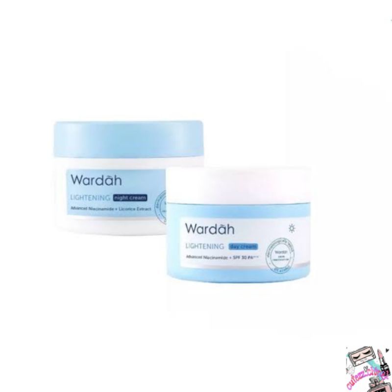 ☃️Cutezz_Ching1☃️Wardah Lightening Day/Night Cream 30g