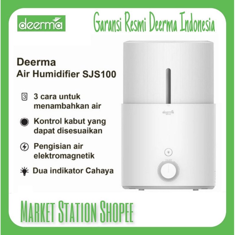 Deerma SJS100 Household Air Humidifier 5L large Capacity Diffuser Ultrasonic efficient