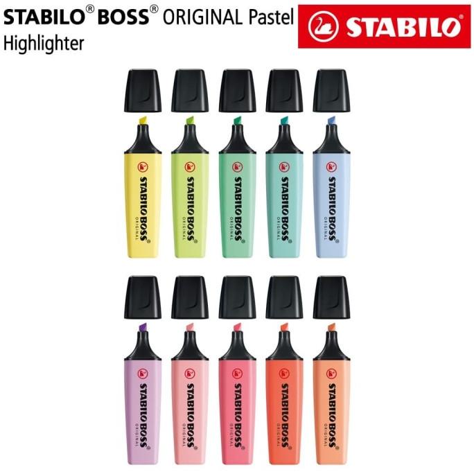 

STABILO SET 10 - BOSS Pastel Edition All / Highlighter Original 10 pcs