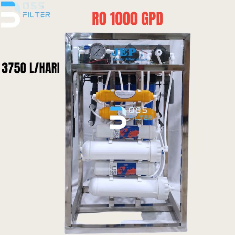 MESIN RO 1000 GPD / RIVERSE OSMOSIS 1000 GPD / RO 1000 GPD