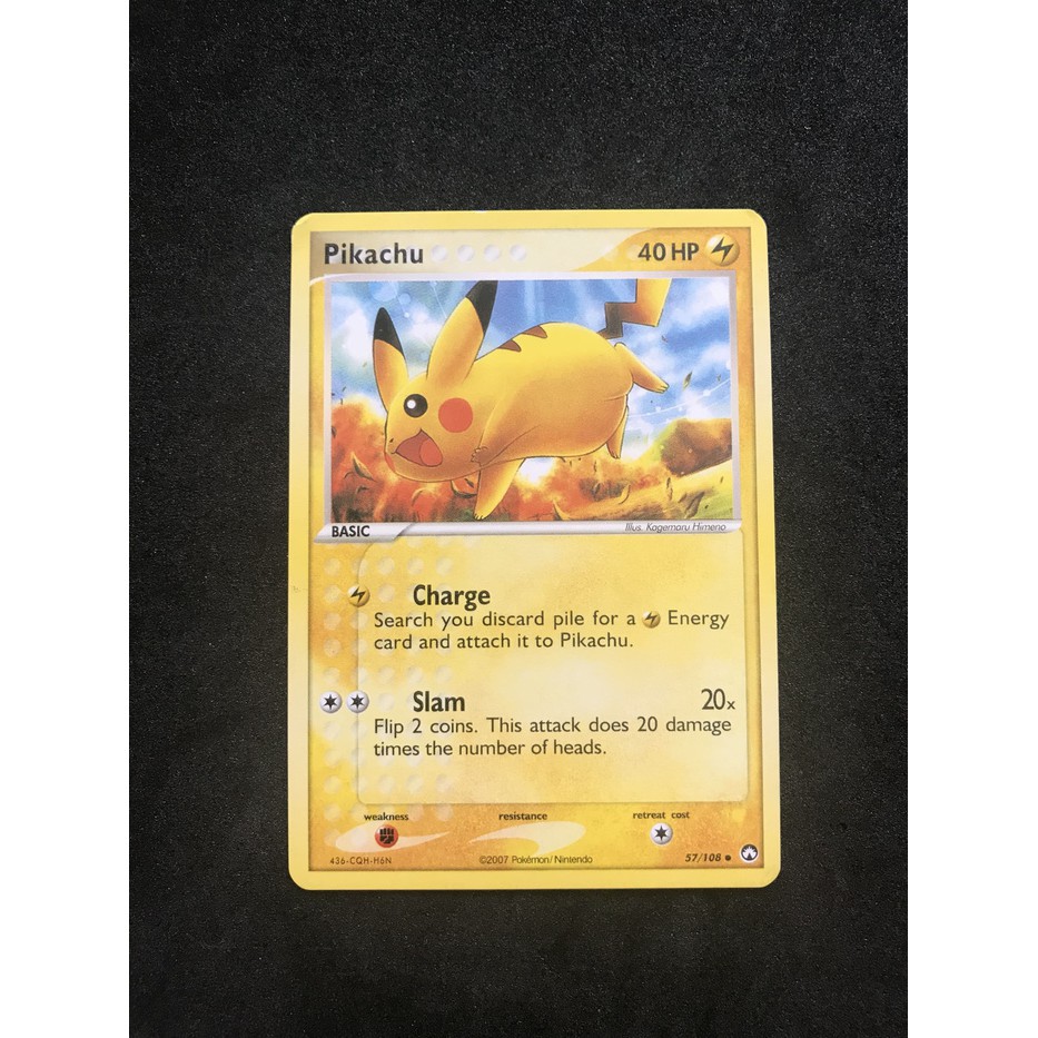 Kartu Pokemon TCG Pikachu (harga/kartu)