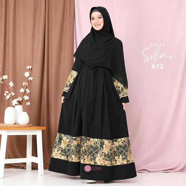 SILMI DRESS || Gamis Syari Original By Zizara