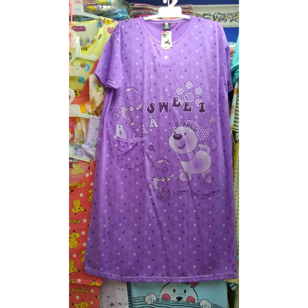 Ready-Dong Daster Starlie Jumbo - Biru Muda, Xxl