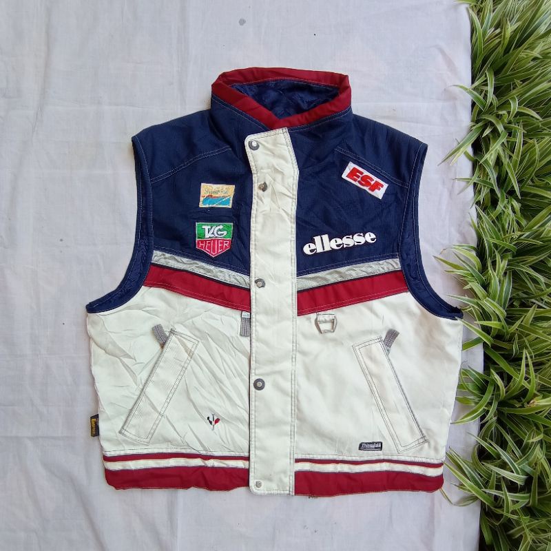 JAKET VEST VINTAGE ELLESSE