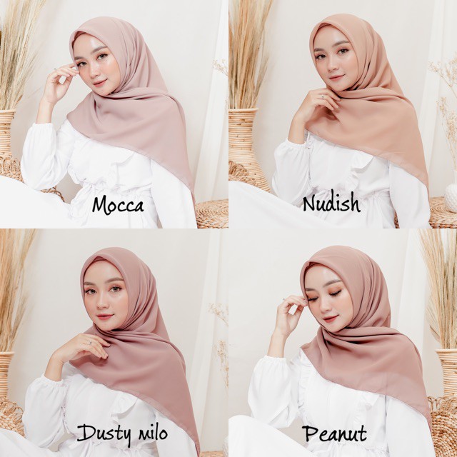 hijab Bella Square hijab segiempat