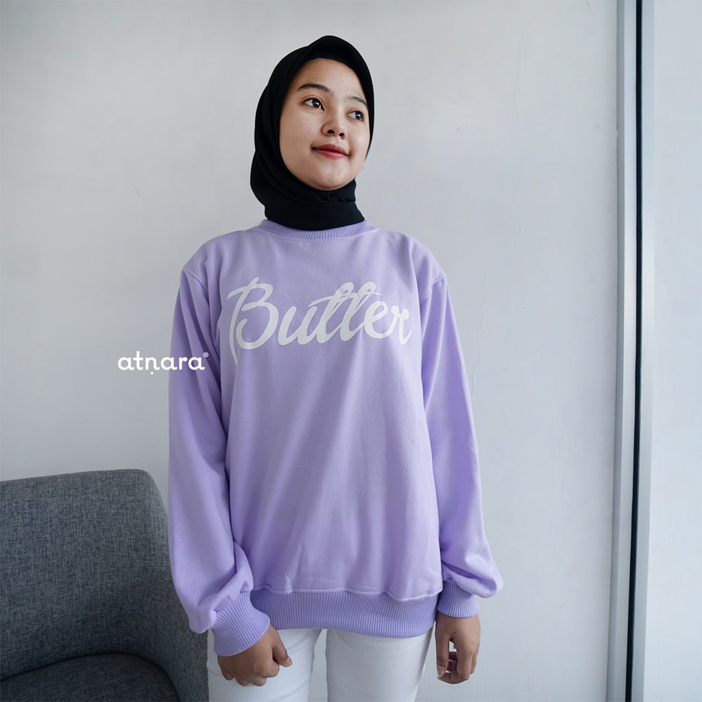 Nara Grosir - Butter Sweater l Sweater Polos l Sweater Pria dan Wanita