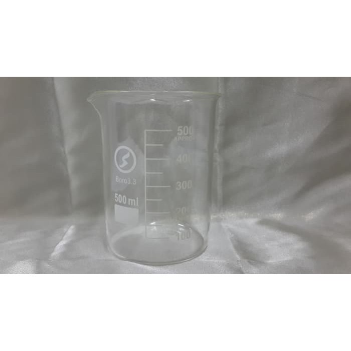 Gelas Beaker (Kimia) 500ml