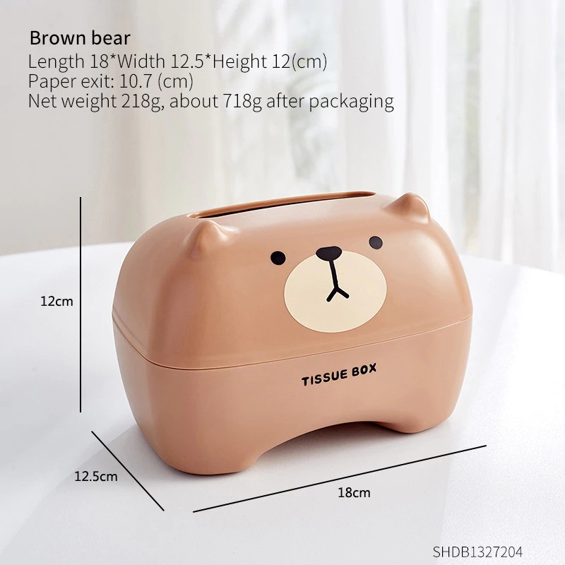 Kotak Tisu Gulung Tissue Roll Box Model Bear - RB556-1 - ZJ010