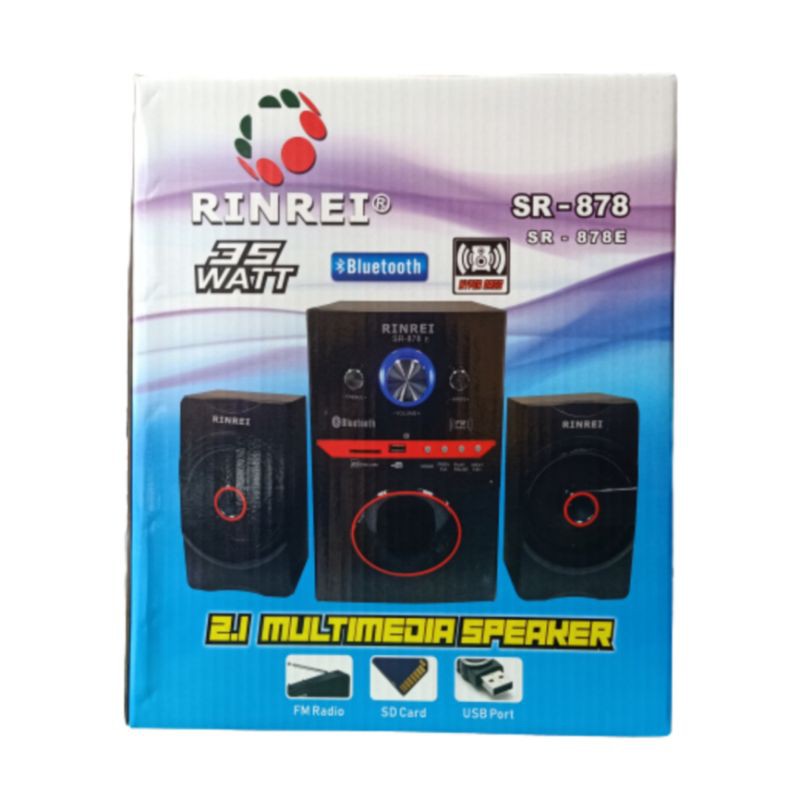 SPEAKER RINREI SR-878E HYPER BASS Speaker Bluetooth