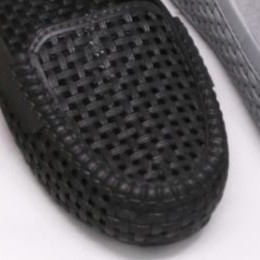 SEPATU KARET WANITA SEPATU KARET FLAT PEREMPUAN SEPATU KARET TERBARU YUMEIDA-HITAM 3101