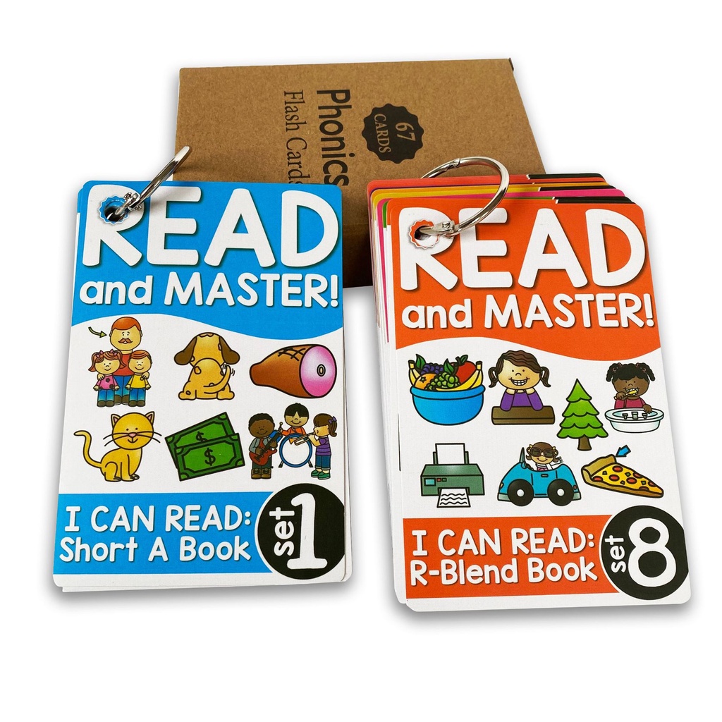 TweedyToys - Phonics Flash Cards / Kartu Pintar Phonics Membaca