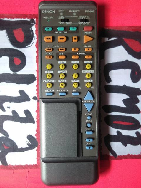 Remot Denon Receiver amplifier original terlengkap