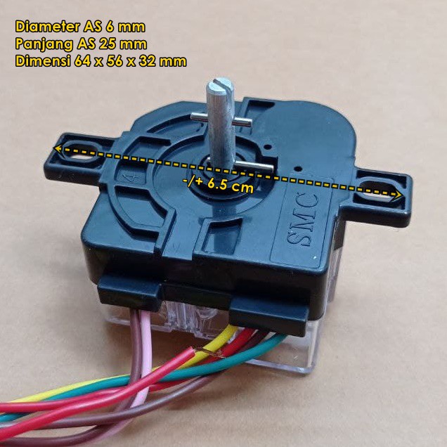 [BAYAR DITEMPAT] Timer Mesin Cuci 6 Kabel MULTI Wash/Pencuci KOTAK Kuping