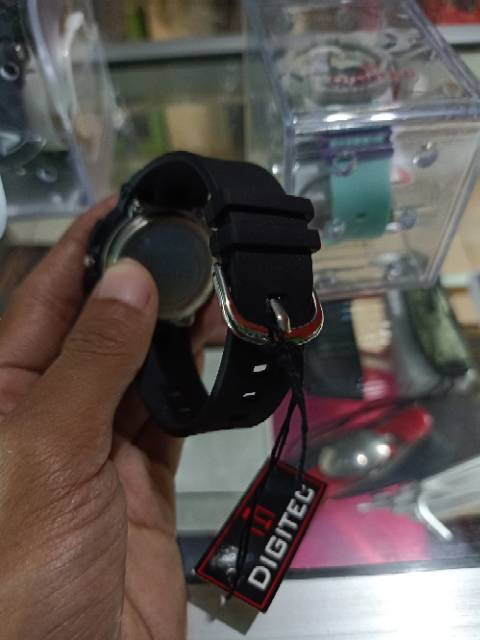Jam tangan Digitec water resist double time series women