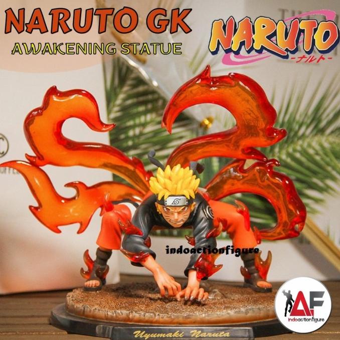 BEST SELLER ACTION FIGURE NARUTO AWAKENING NINETAILS KYUBI GK BEAST MODE LS LAST HAPPY SHOPING