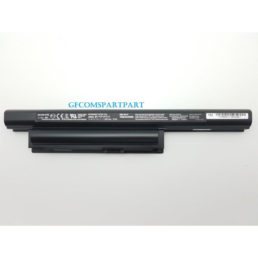 Jual Original Baterai Laptop SONY VAIO E, EA, EB, EC, EE, EF series/ VGP-BPL22, VGP-BPS22 VGP-BPS22A