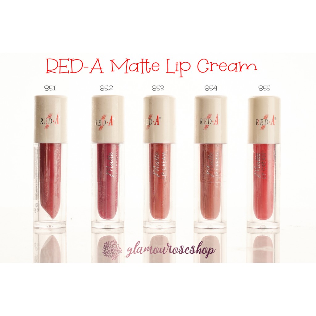 RED-A MATTE LIP CREAM 4.8gr Lipstick Cair Red A