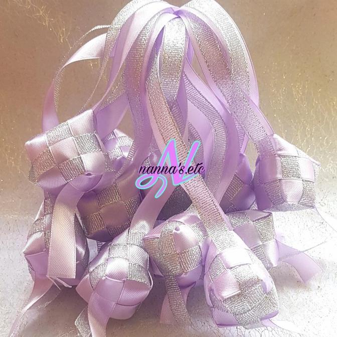 

Ready stock] ketupat pita hias lebaran 12 pcs