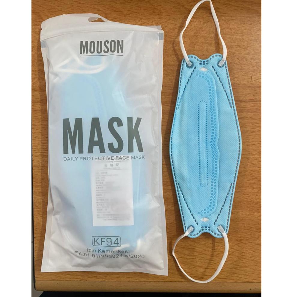 [Original] Masker KF94 4ply model convex masker 4D impor KF 94