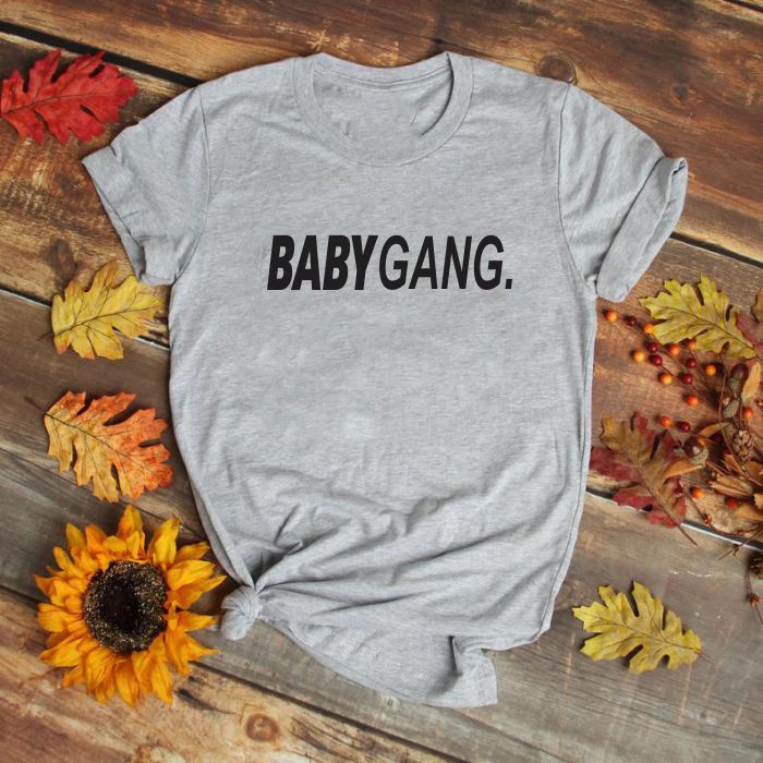 Kaos/Tshirt BABY GANK premium pria wanita