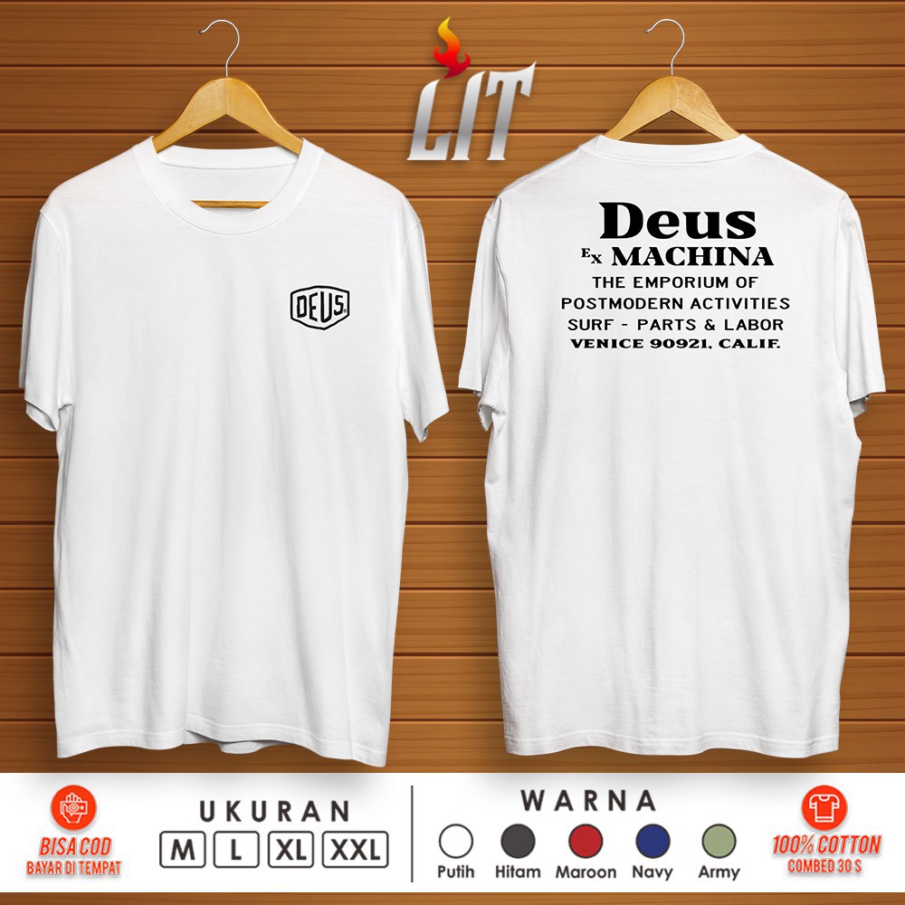 Kaos Baju Deus Ex Machina Bali Canggu Japan Motorcycles Custom