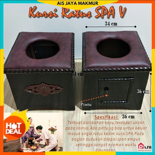 Kursi Ratus spa V/tempat duduk spa v-1