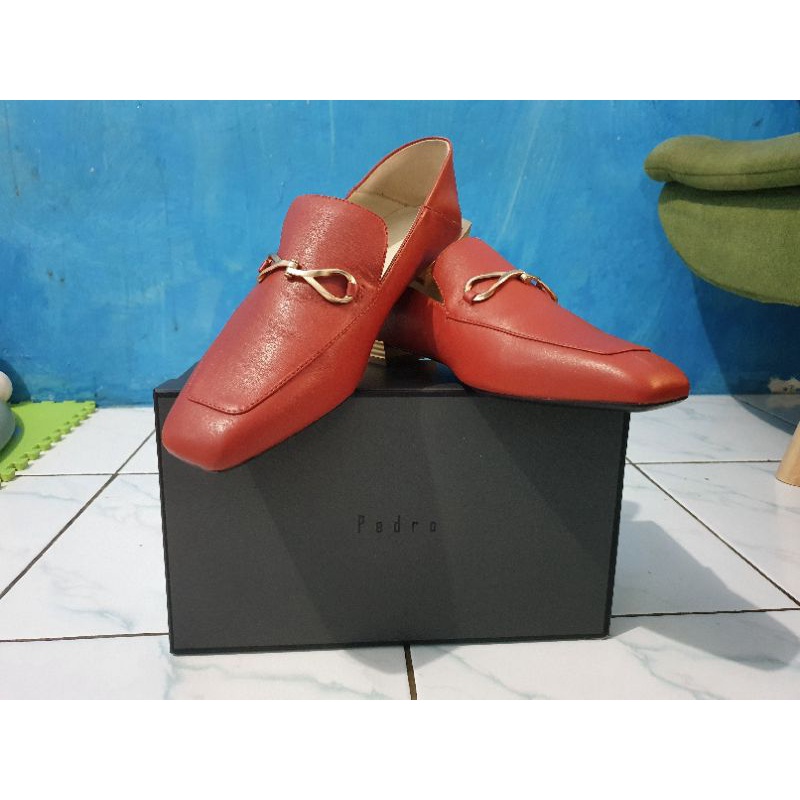 Pedro Gold Embellished Loafers