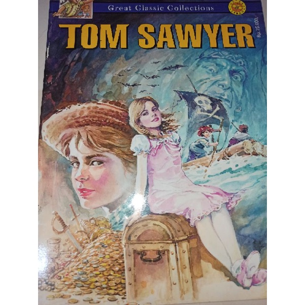 buku komik berwarna - Great Classic Collection - TOM SAWYER (preloved)