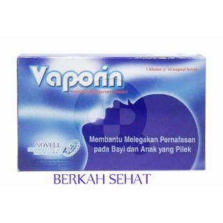 VAPORIN PELEGA PERNAFASAN BAYI PER BOX