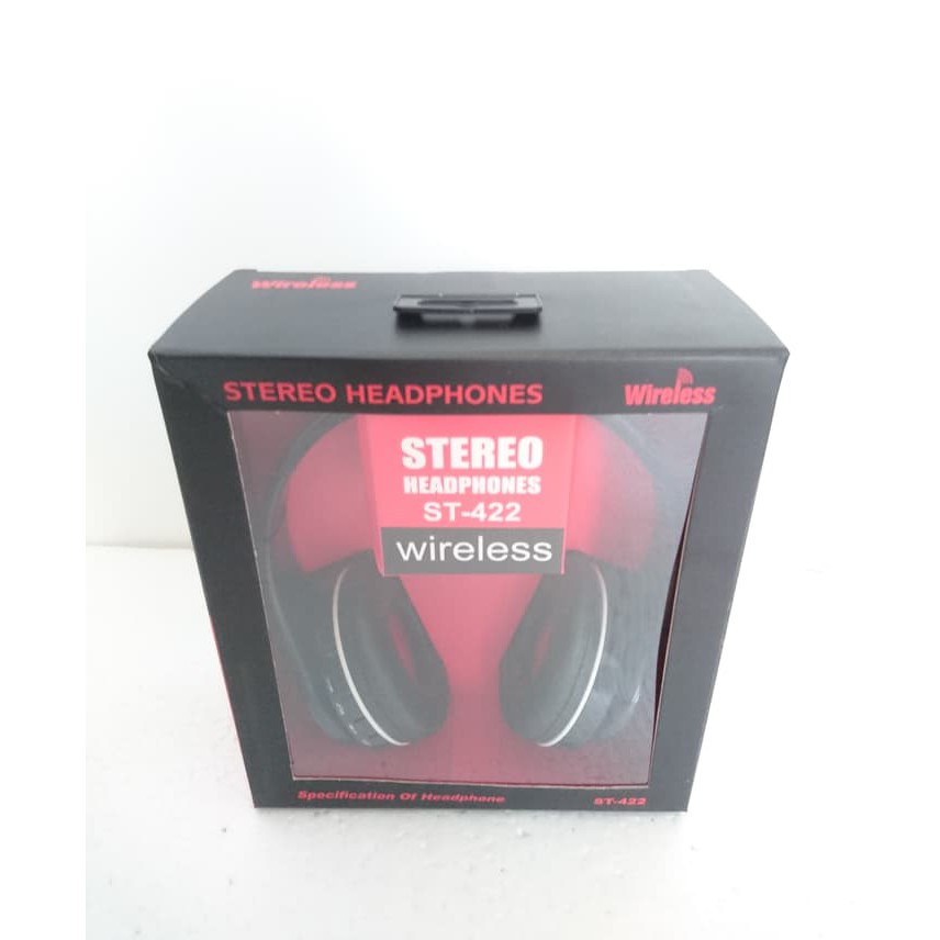 Headset Wireless Bluetooth Murah ST422