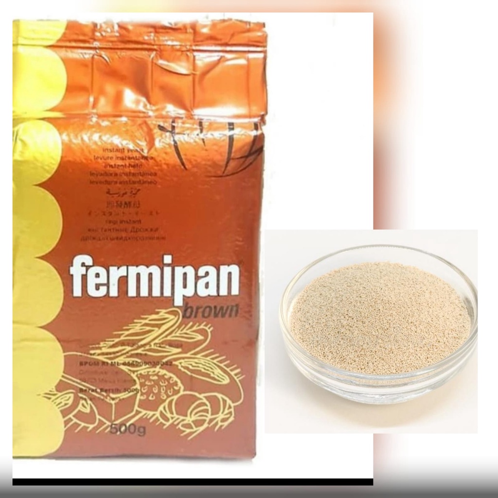 

ragi instan fermipan brown repack 50gr