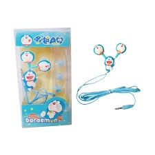 Headset/ Henset / Headset / Earset / Handsfree Karakter Doraemon Hello Kitty hands free Handfree Earphone Karakter /SS032-XJ