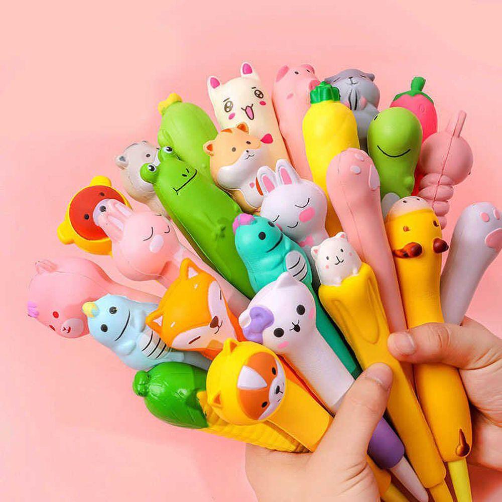 NICKOLAS1 Gel Pen Kreatif Manis Cantik Imut Kawaii Kantor Sekolah Supply Ballpoint