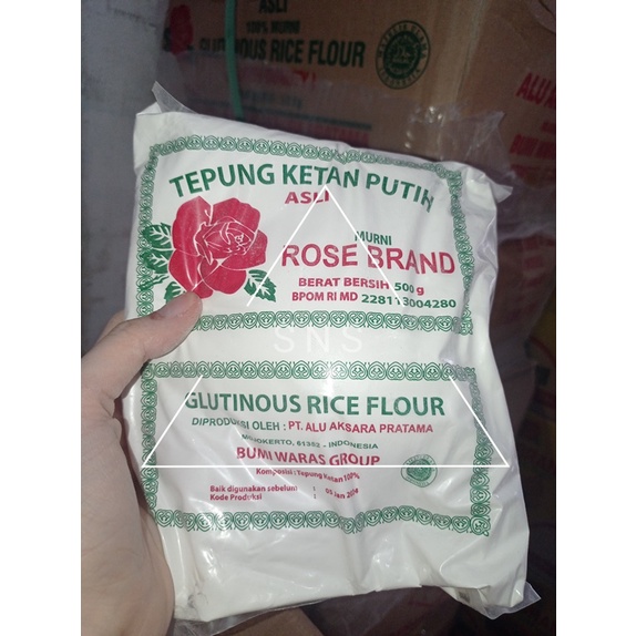 

Tepung Ketan Rose Brand 500 gram (eceran)