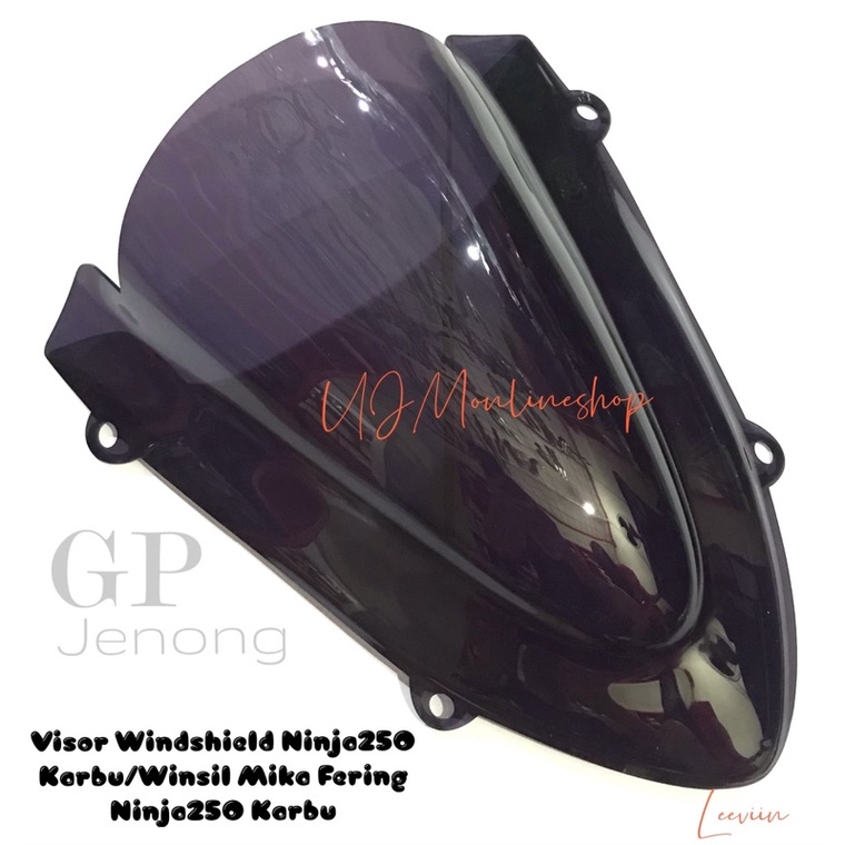 Visor Ninja 250 Karbu Windshield Ninja 250 Karbu Winsil Ninja 250 Karbu