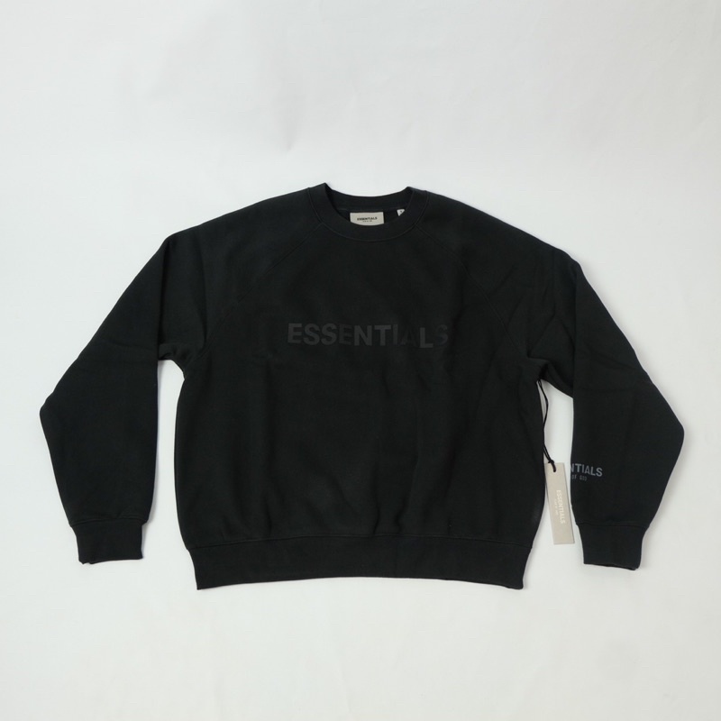 Crewneck ESSENTIALS Fear Of God Sweatshirt Oversized Black Original
