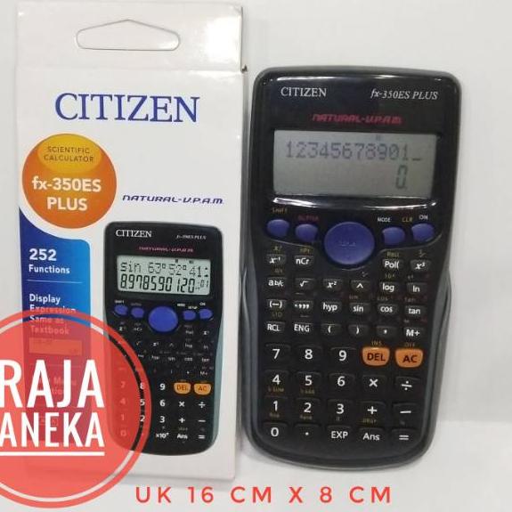 

Baru Kalkulator Scientific Citizen FX 350ES PLUS Komplit 252 functions CT 350 ES PLUS Citizen Fx 350 Es
