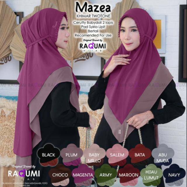 NEW MFS MNV MAZEA RAQUMI HIJAB