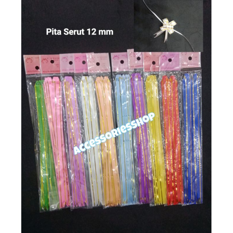 

Pita tarik/pita serut list emas 12 mm-1pak(10pcs)