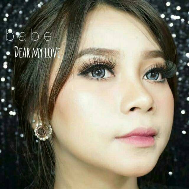 Softlens X2 Babe Exoticon dear my love missing you poison sweet like choco wedding lensa kontak