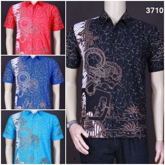 BK Model Baju Kemeja Batik Modern Pria || Assikah Batik