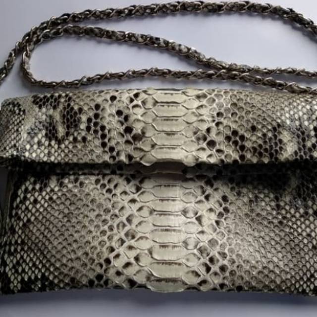 Tas Kulit Ular Phyton Asli