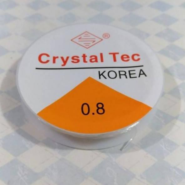 

[Star] Tali Kenur / Senar Elastis Putih Korea 0.6 mm - 1.0 mm - 10 Yards (1 Roll)