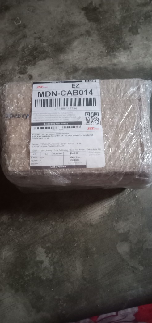 Tutup Rell Korden / Tutup Pipa Korden / Endcup Kuba ,ulir Jeruk,blewah Satuan