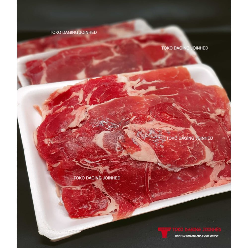 

Daging Cuberoll Slice Empuk Impor TERMURAH SE ONLINE SHOP Kemasan 500g
