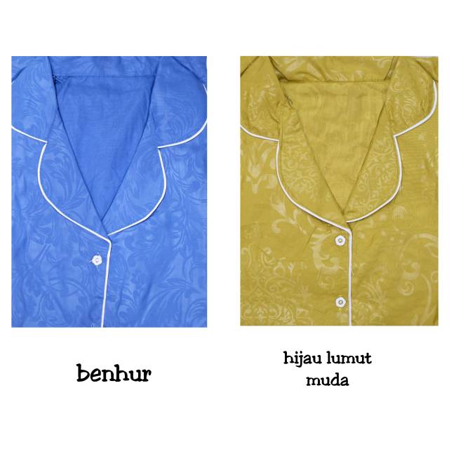 OBRAL Piyama Dewasa CP Embos Warna / Piyama Embos Murah Berkualitas-6