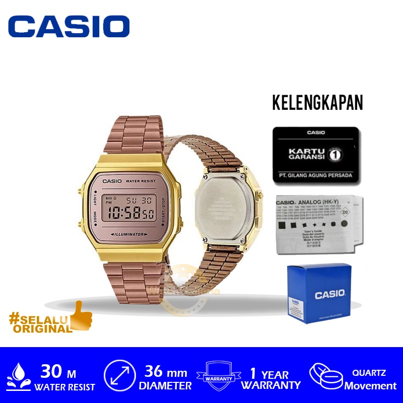 Casio General Digital Man A168WECM-5DF/A168WECM-5DF/A168WECM
